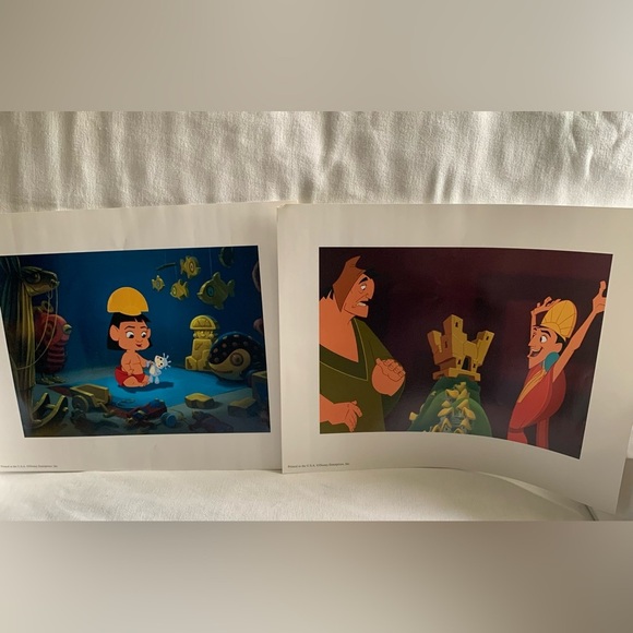 Vintage 2000 Disney’s The Emperor's New Groove Lithograph Portfolio - Picture 5 of 8